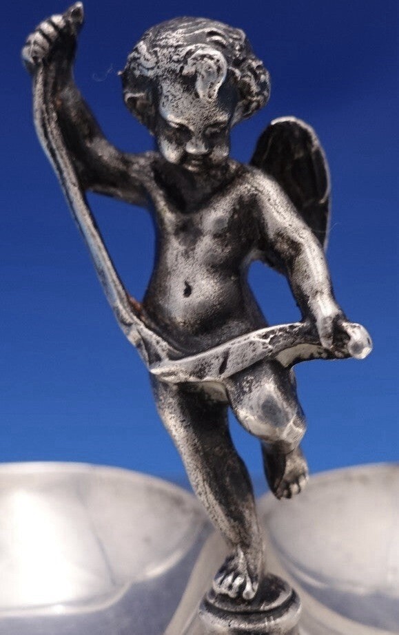 TIFFANY & CO. STERLING SILVER CHERUB RING TRAY / DISH