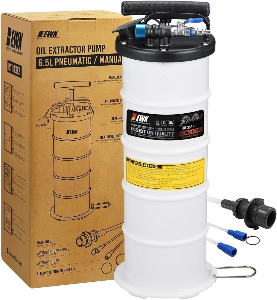 Versatile Oil Change Pump: Dual-Mode Fluid Extractor Tool for Efficient DIY