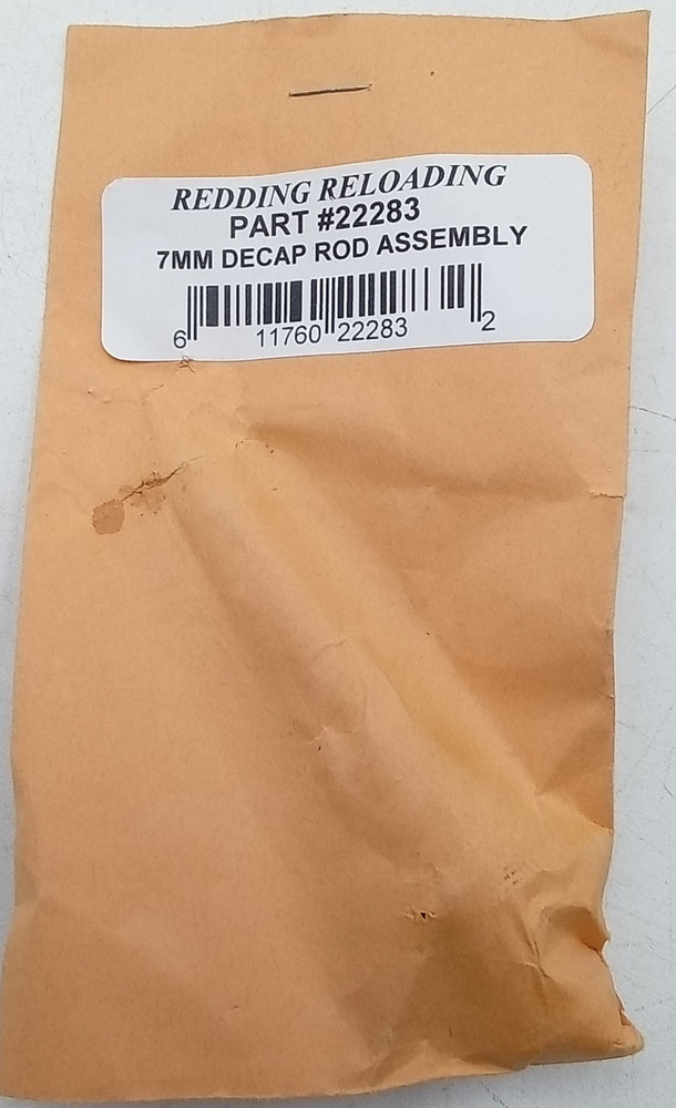Redding Reloading #22283 7MM Decap Rod Assembly