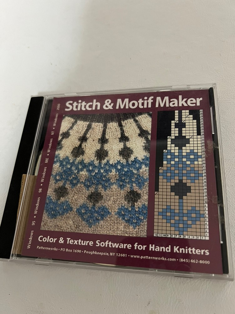 Stitch And Motif Maker Software Cd