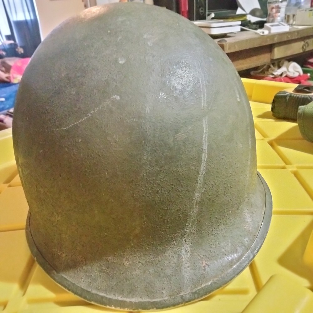 WW2 US M1 Fixed Bail Front Seam Original (No Liner)