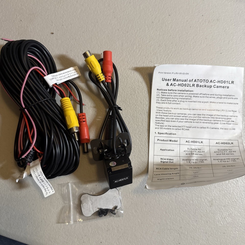 ATOTO Backup Camera