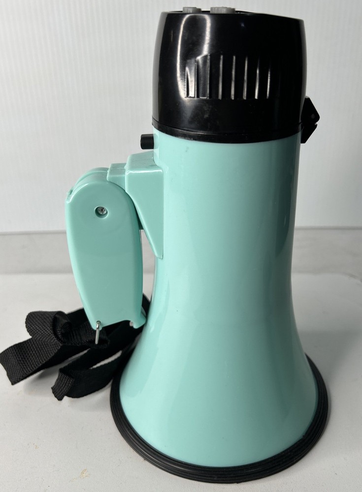 Megaphone Bullhorn Unbranded Blue