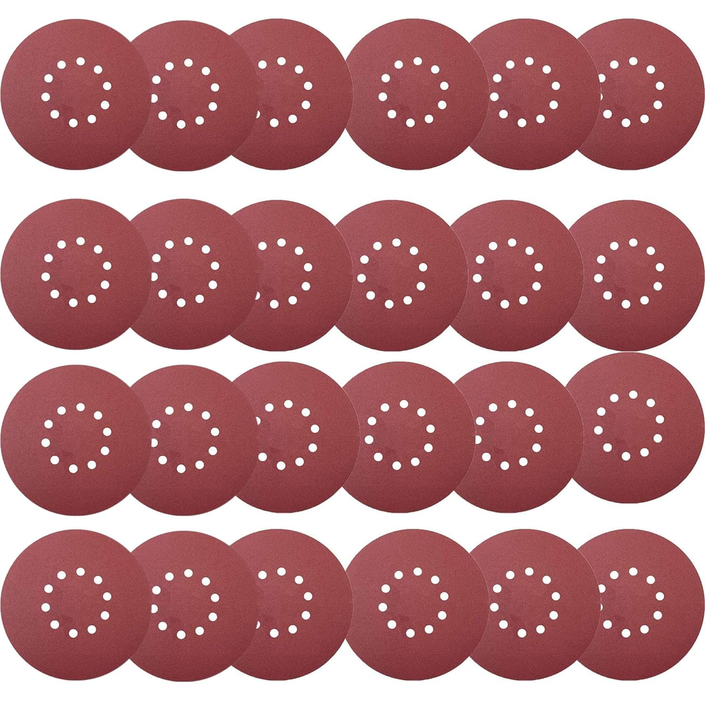 50 PCS 9-Inch 10-Hole Hook-And-Loop Sanding Discs for Drywall Sander