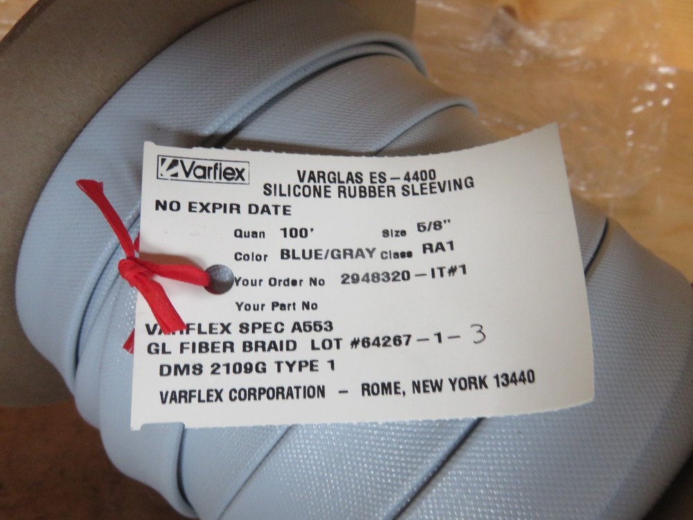 5/8" Varflex Electrical Insulating Sleeving 100' Roll (#448-A-1)