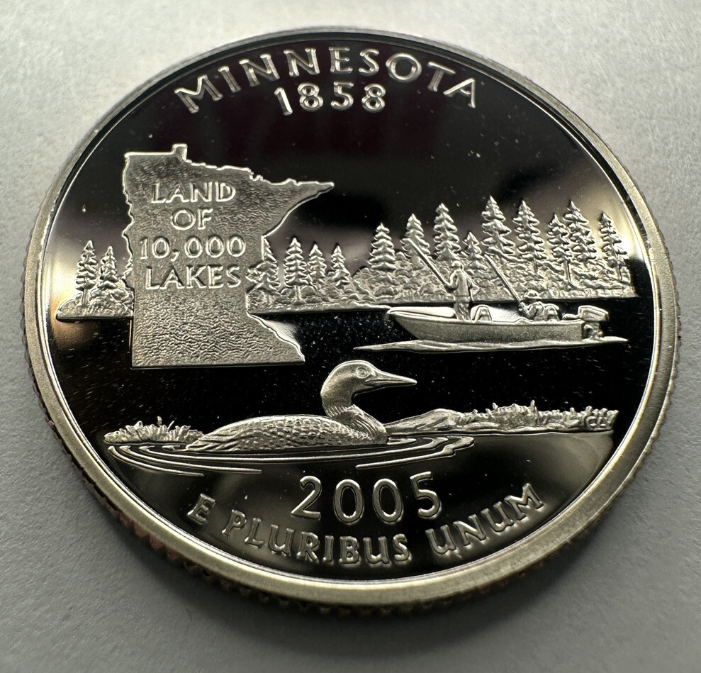 2005-S Minnesota State Quarter PROOF from US Mint Proof Set