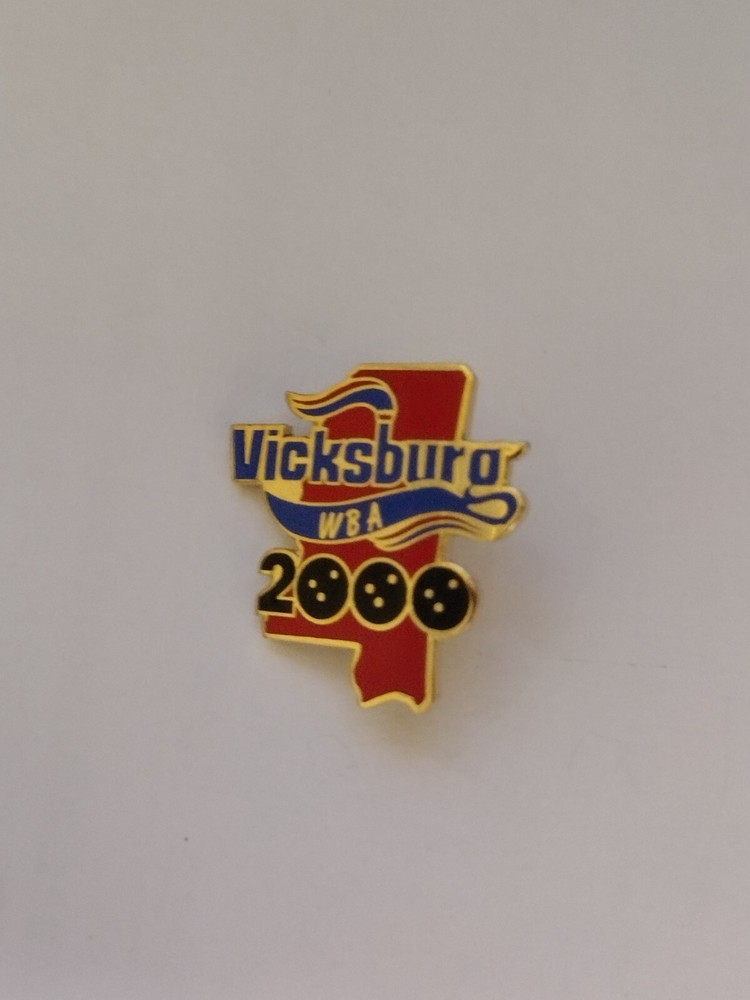 Vicksburg 2000 WBA Lapel Tack Pin