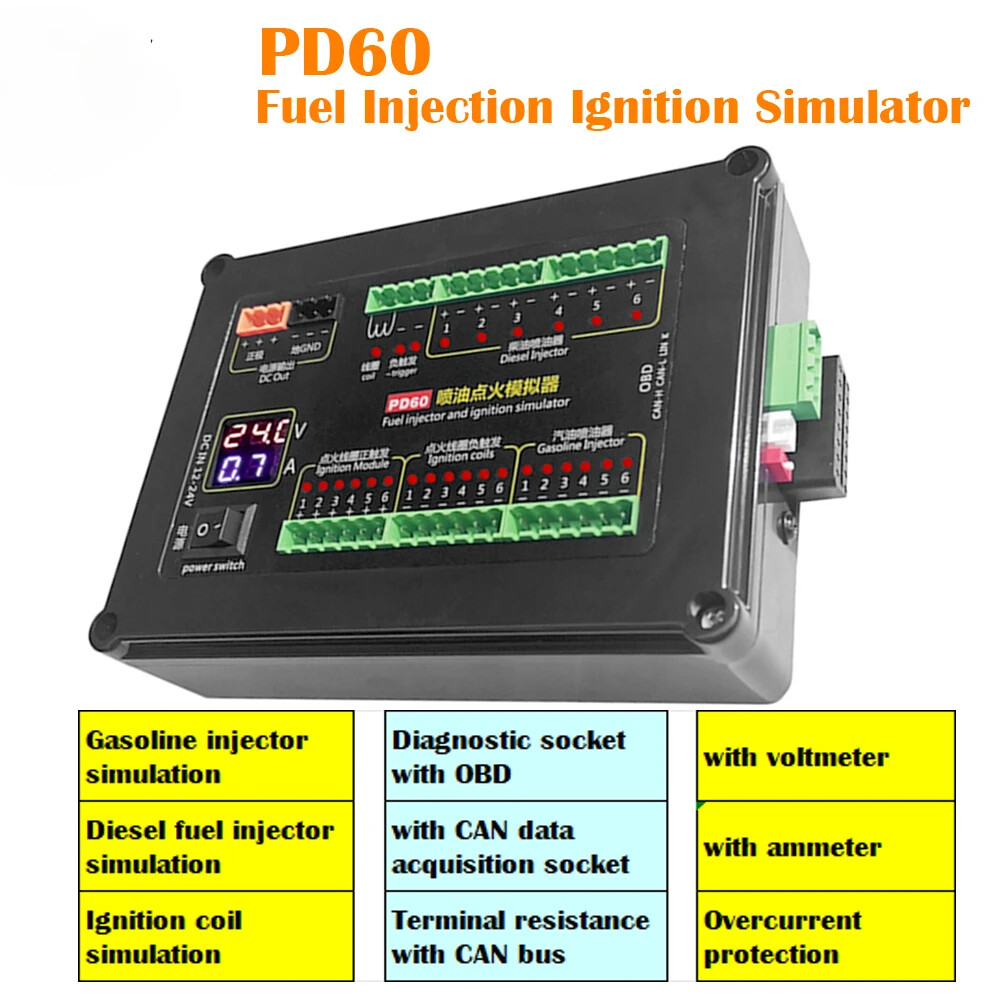 Fuel Injection Ignition Simulator  ECU Maintenance Platform Test Equipment Tool