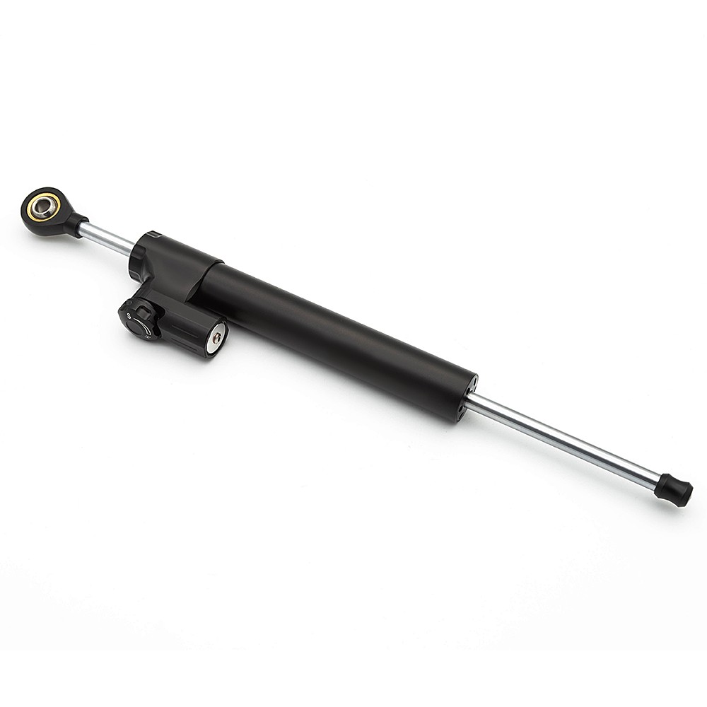 CNC 360mm Longer Steering Damper Stabilizer Linear Reversed Universal Black 1PCS