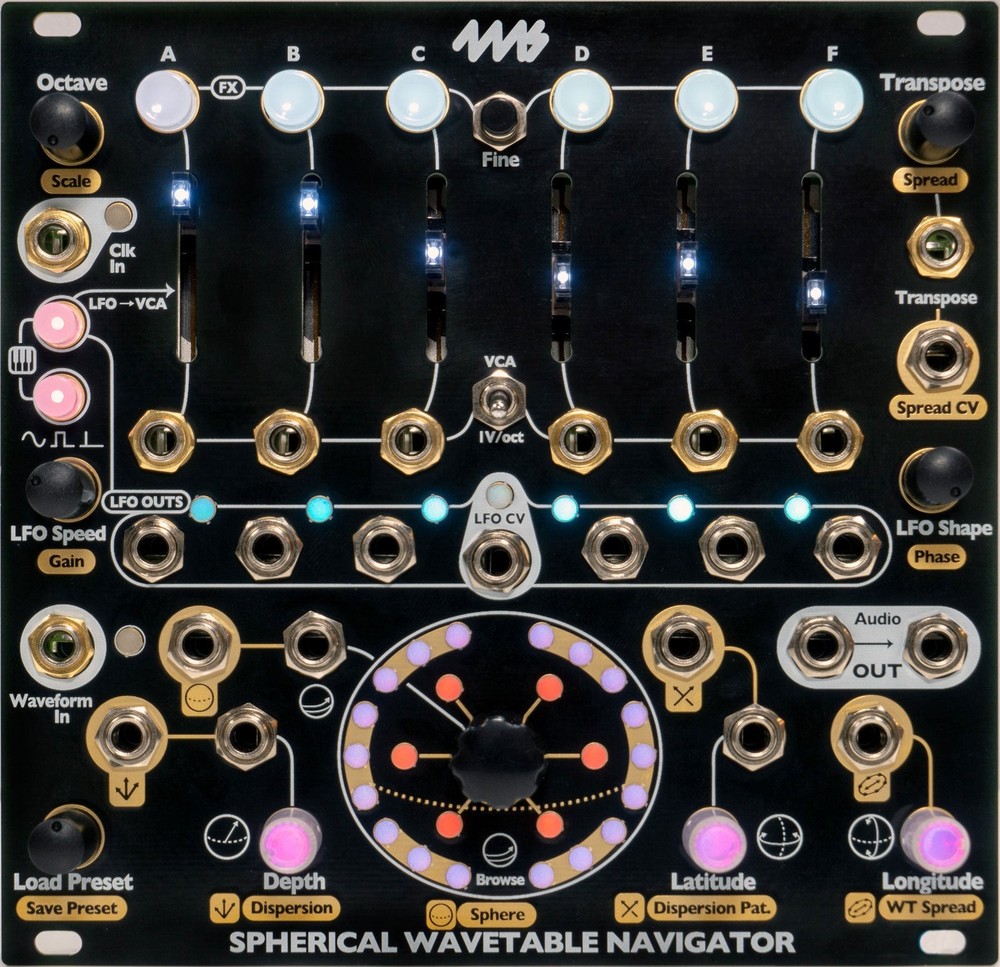 4MS SPHERICAL WAVETABLE NAVIGATOR SWN : NEW : [DETROIT MODULAR]