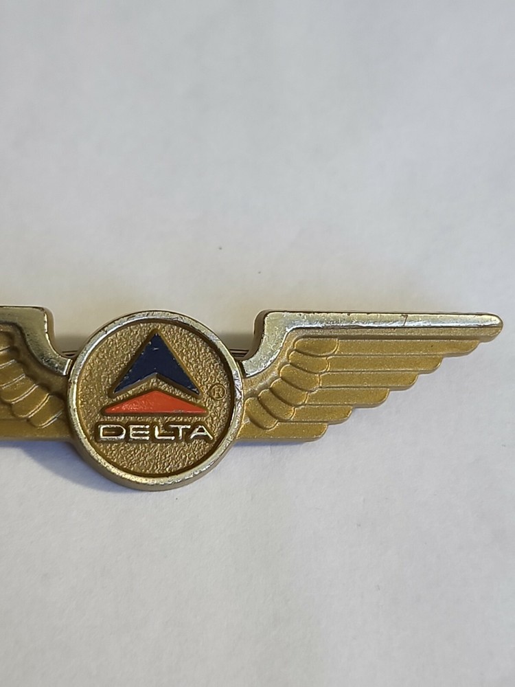Delta Airlines Pilot Badge Plastic