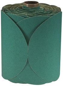 DISC 6" 80D GREEN PSA 100/ROLL MMM-1506