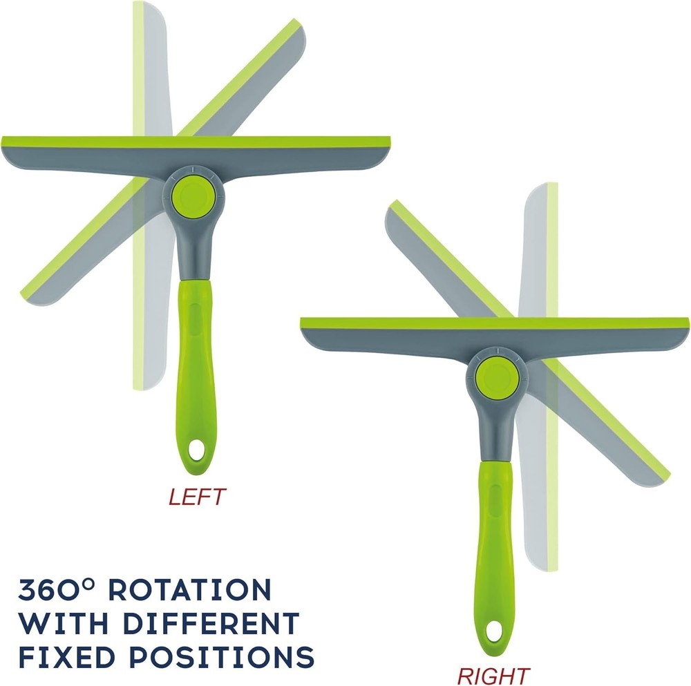 Versatile 10" Squeegee for Glass Doors, Windows & Windshields – Quality