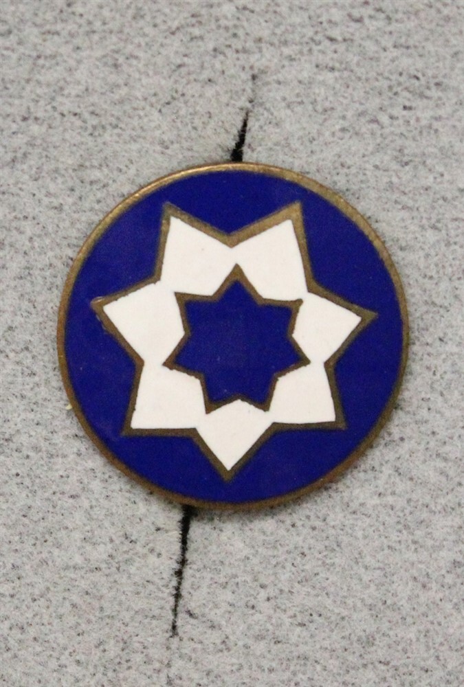 7th Service Command Patch Type DI Pin (#3440) - p/b, nhm