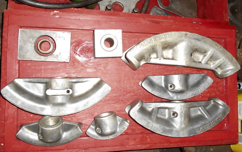 BLACKHAWK HYDRAULIC BENDING SET- UP TO 2" CAPACITY.