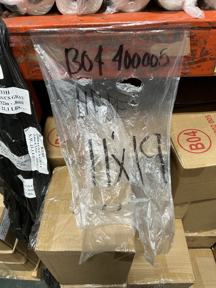 One 11x19 Produce Roll HDPE