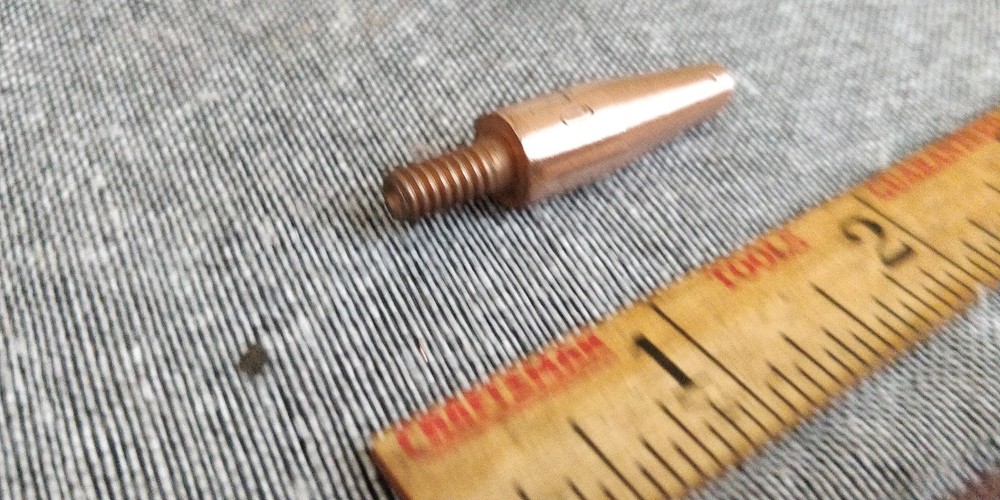 5 pack Torch Tip Contact Tip, Wire Size .045" 1.2mm , 12-24 thread