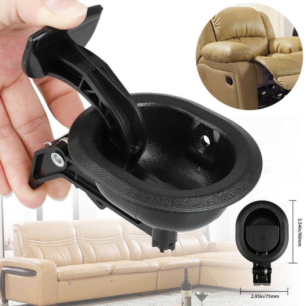 Universal Black Recliner Replacement Pull Handle Chair Sofa Couch Release Lever
