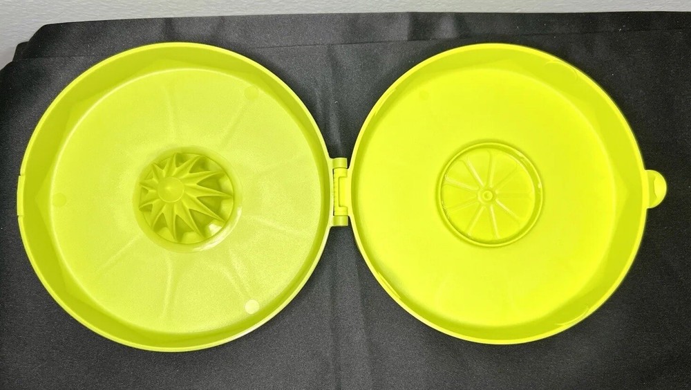 Trudeau Lime Green Citrus Bar Storage Container Interior Juicer Cone Keeper 6"