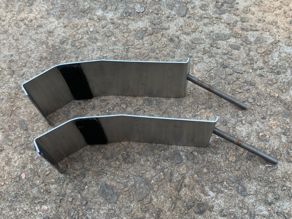 Whelen 6C019 Gutter Strap Pair 2010 - 2019 Ford Taurus