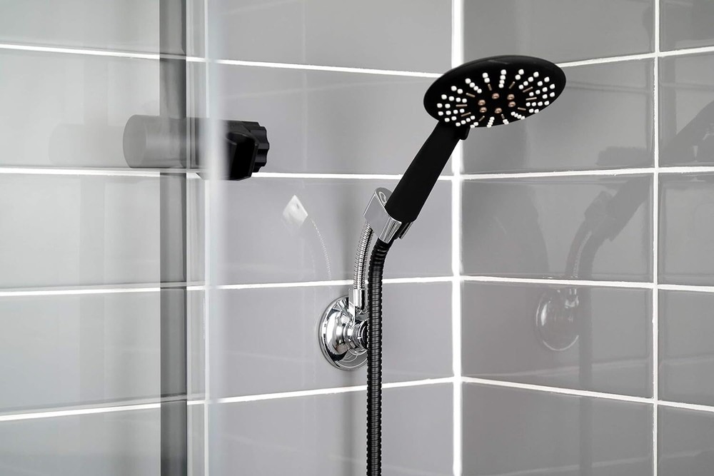 BathBeyond Shower Head Holder - Flexible Shower Head Holder Adjustable
