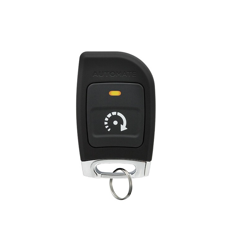 Automate 7616A 1-way 1-button remote transmitter for remote start alarm