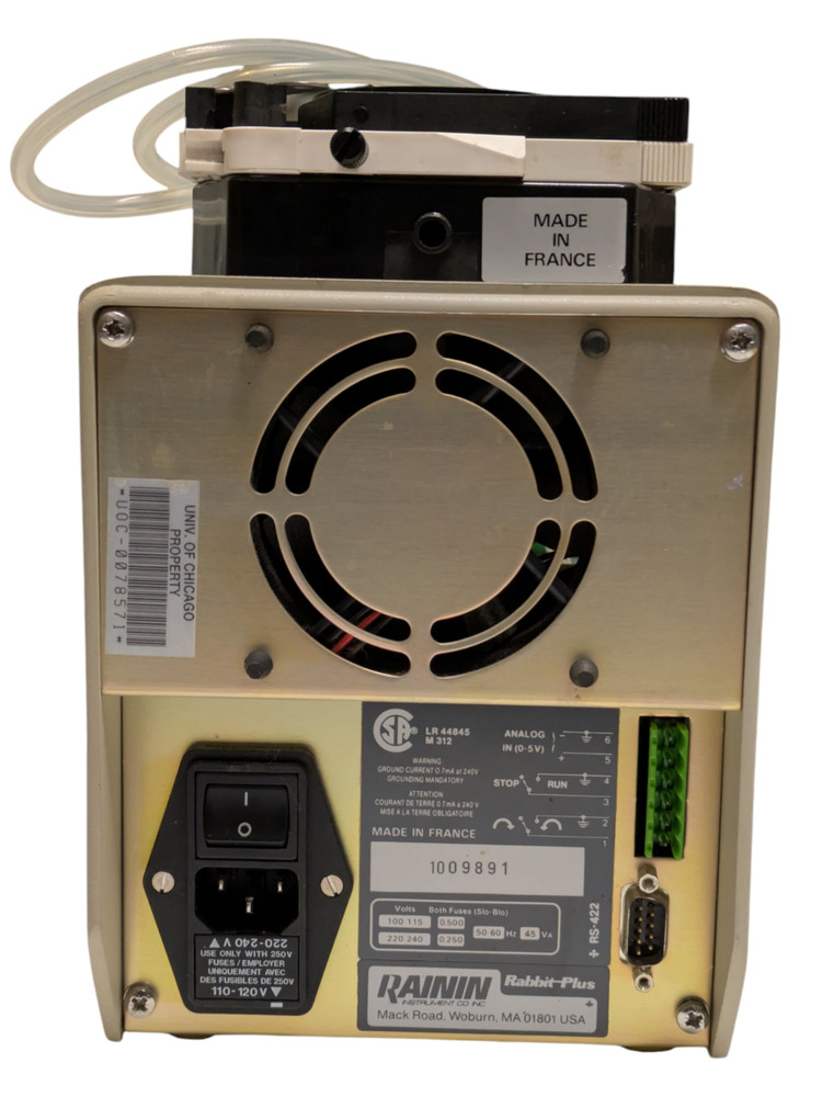 RAININ RABBIT PLUS PERISTALTIC PUMP