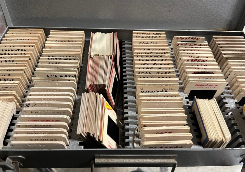 vintage Slide bundle with box