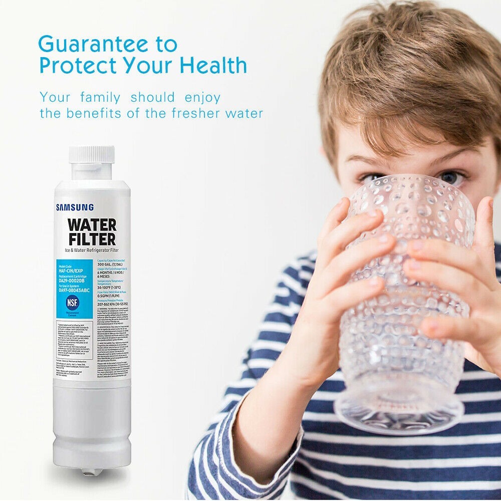 5 Pack Fit For DA29-00020B HAF-QIN/EXP Refrigerator Replacement Water Filter