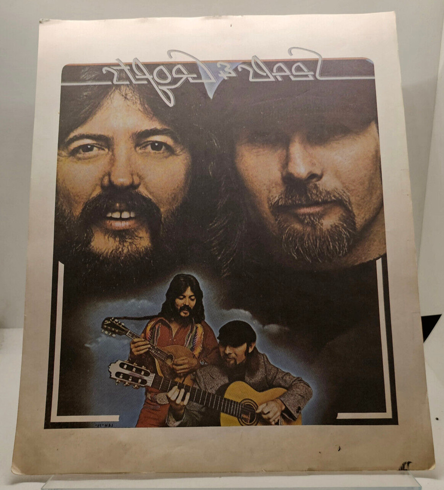 Seals & Crofts Reverse Print Mini Poster Music Memorabilia