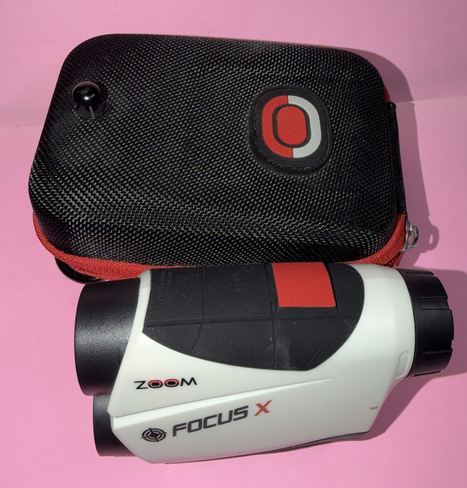 ZOOM Focus X Golf Range Finder Rechargeable