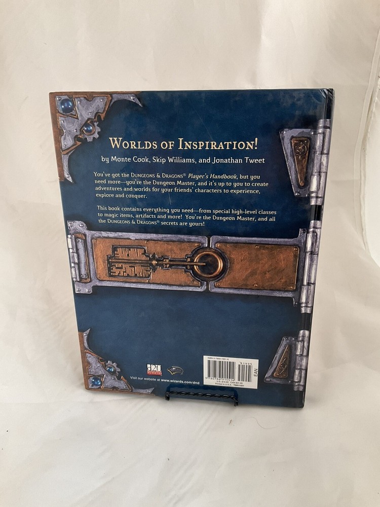 D&D Dungeon Master's Guide Core Rulebook II 2 (First Printing Sept 2000) DMG2