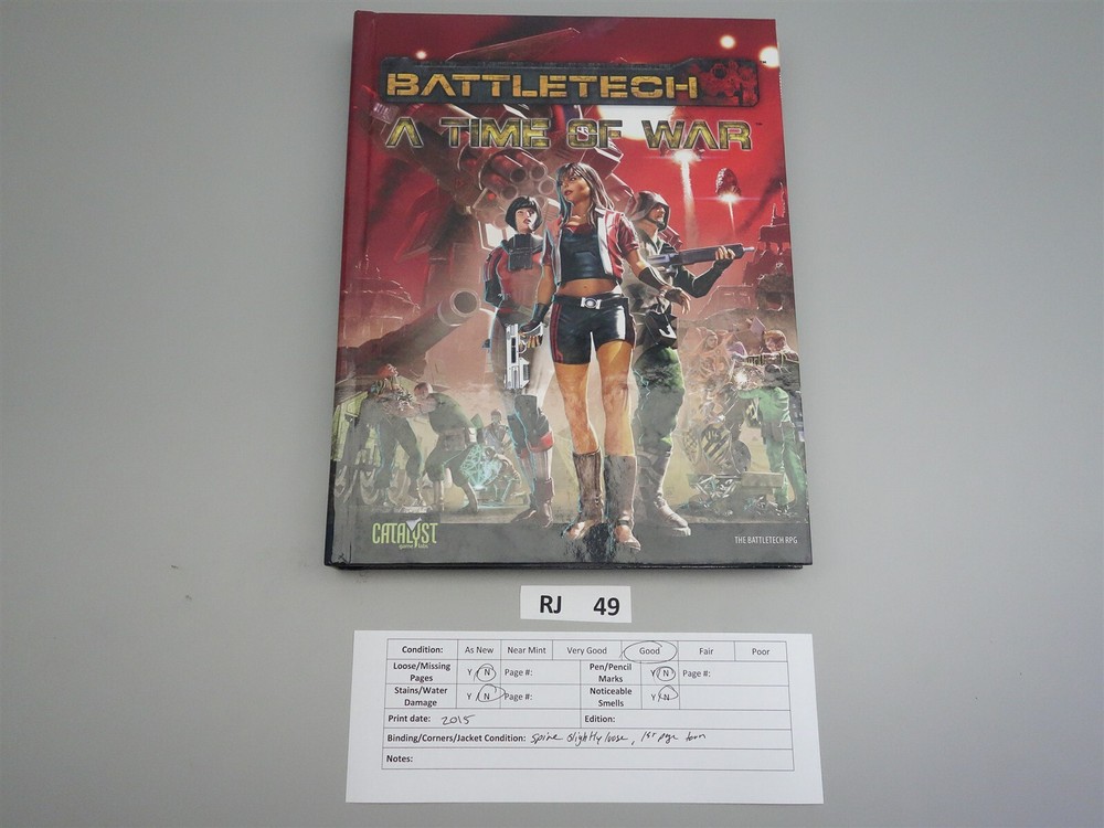 Battletech RPG: A Time of War (35005)