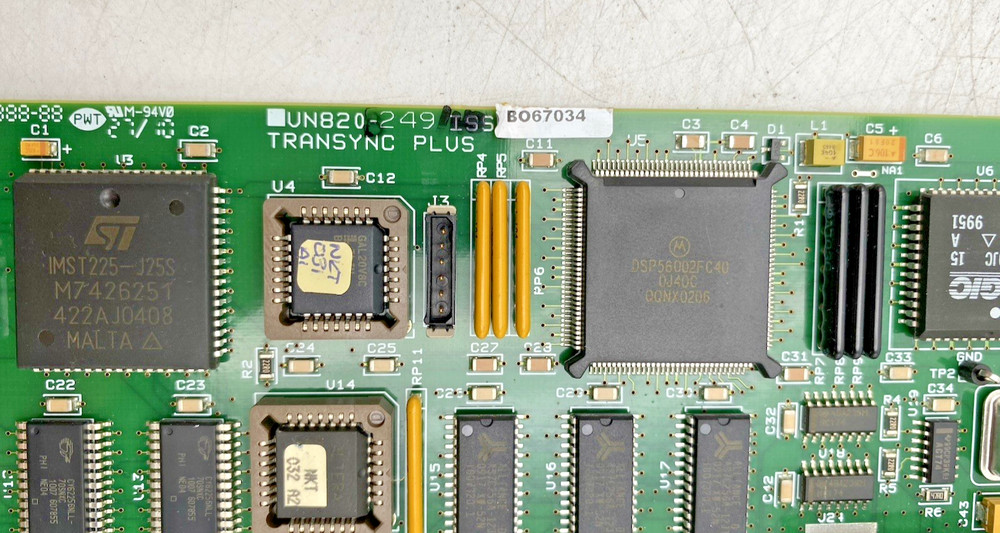 UN820-249 ISS TRANSYNC PLUS AUDIO INTERFACE CARD