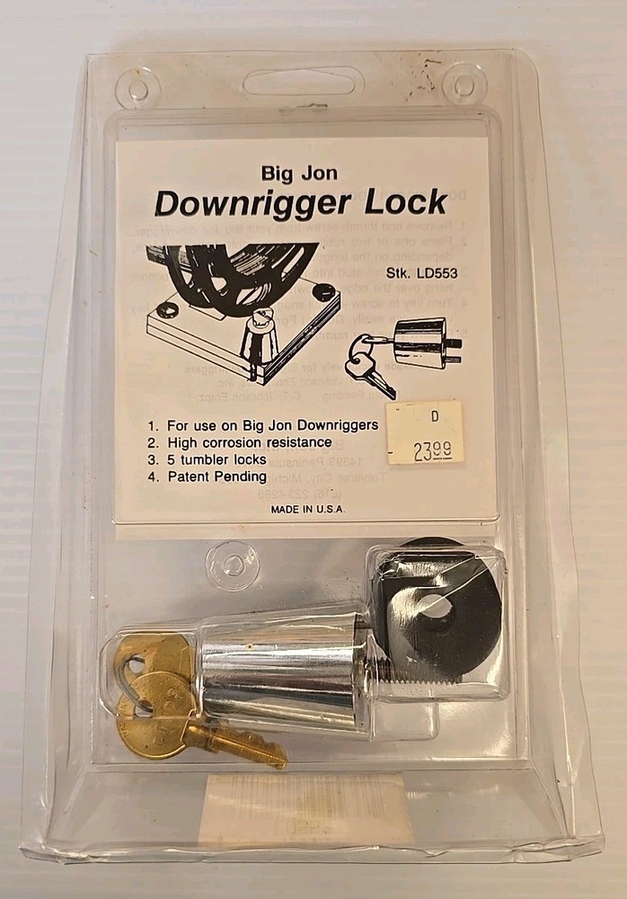 BIG JON DOWNRIGGER LOCK FISHING ACCESSORY LD553