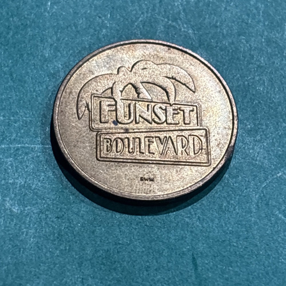 Funset Boulevard Arcade Appleton, WI Game Token