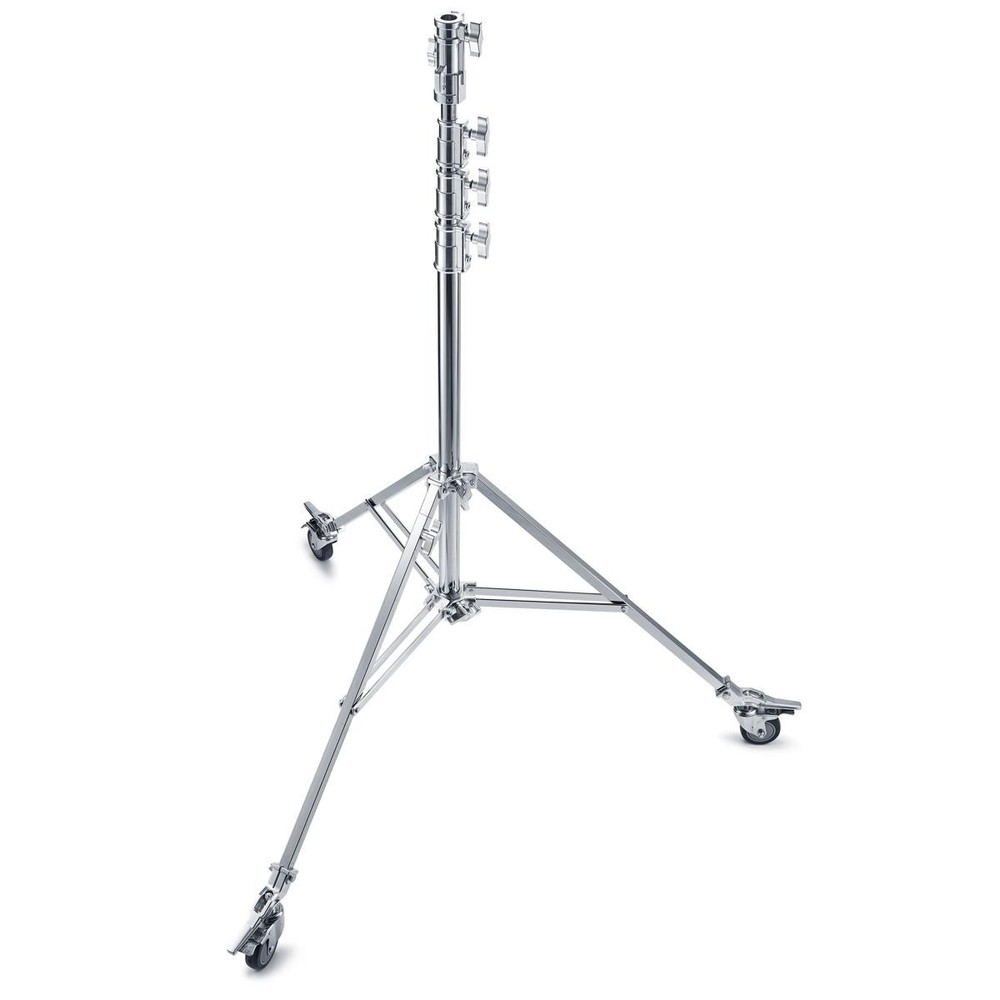 Godox 14.8' Heavy-Duty Roller Stand, Large, Silver