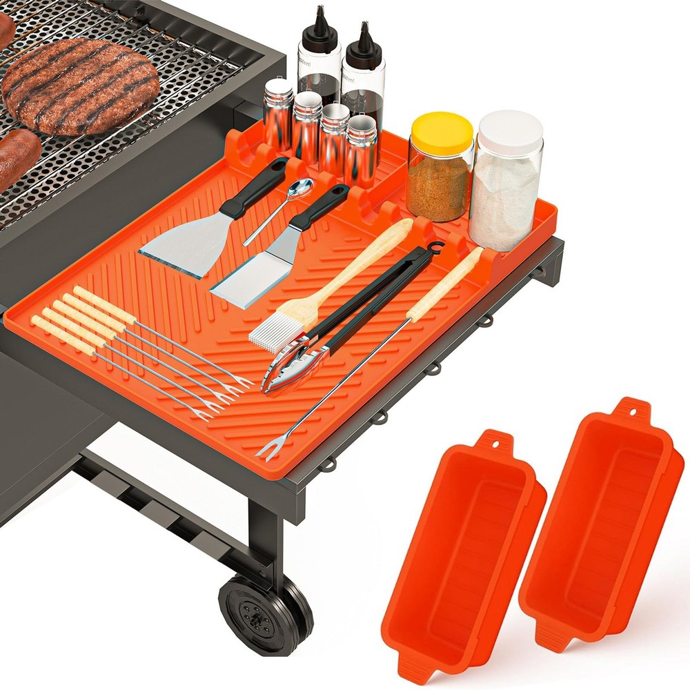 Griddle Accessories for Blackstone – Blackstone Silicone Mat & Grease Cup Lin...