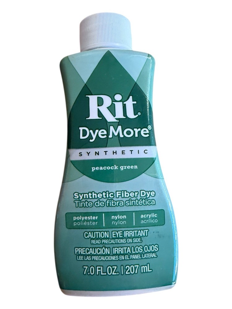 Rit Synthetic Dye More Peacock Green 7 Fl Oz