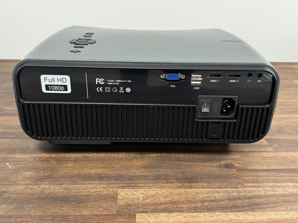 Caiwei projector - 1080P, 1600ANSI Brightness