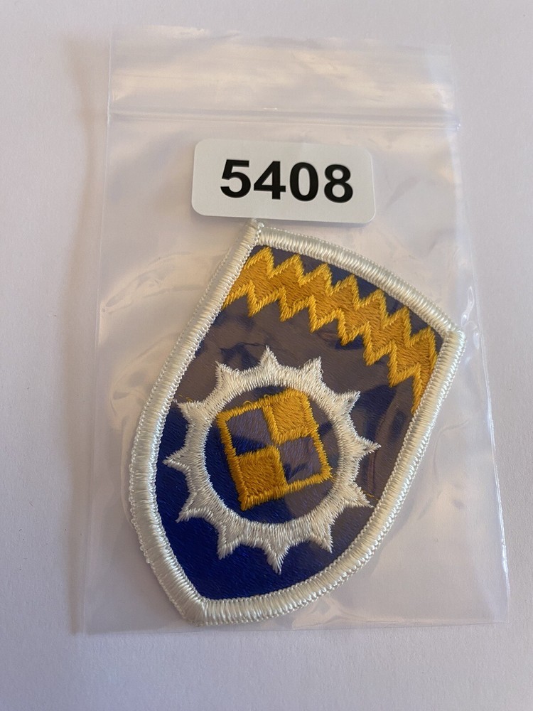 US Army Alaska Support Command Patch Full Color Patch INV5408