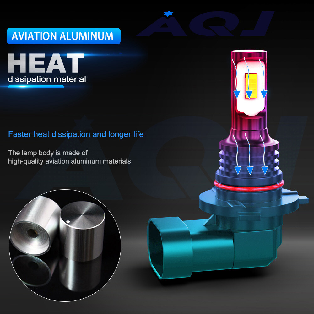 For Benz C350 C280 2006 2007 Combo LED Headlight High Low Beam+Fog Light Kit 6pc