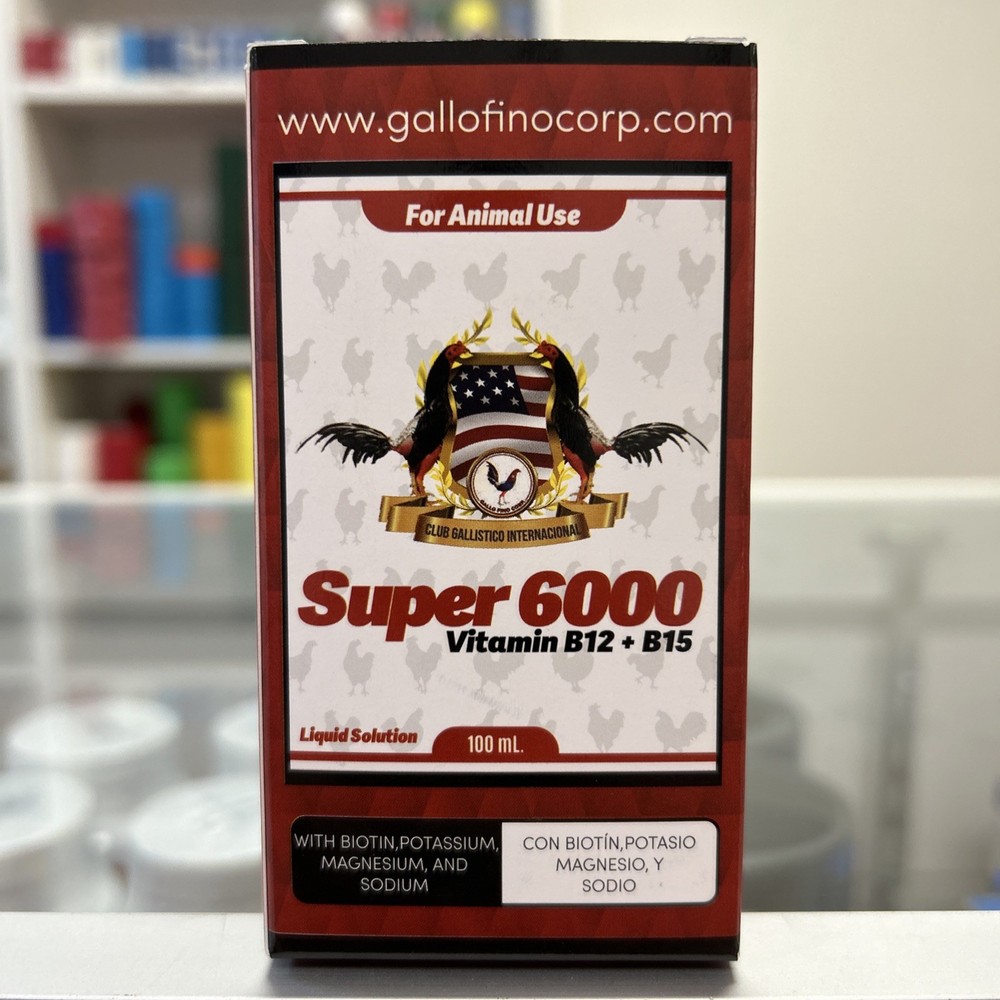 Super Vitamina B12 6000 B12 +B15 100ml