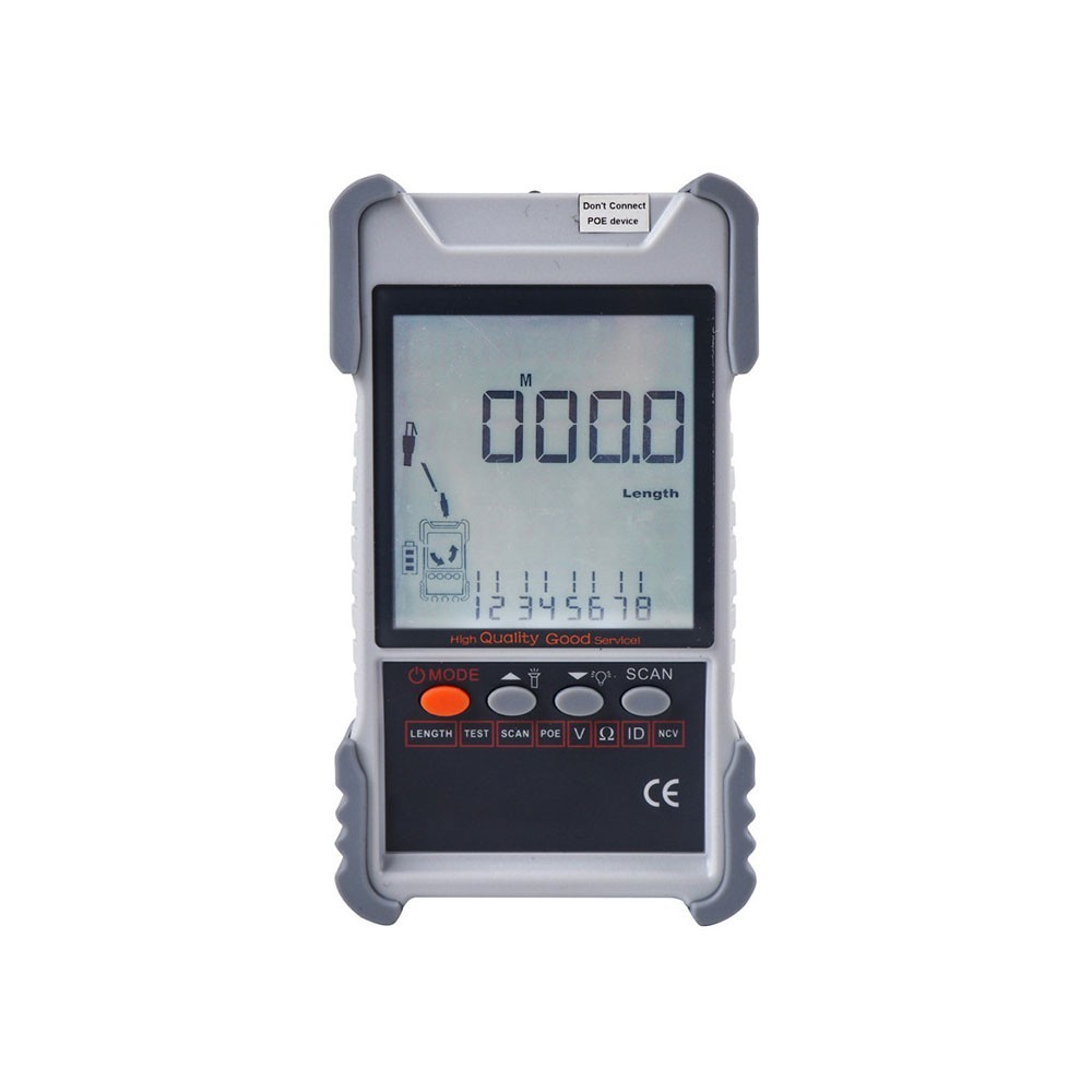ET616 Rechargeable Network Cable Tester for 400M/1312.3FT Network Cable