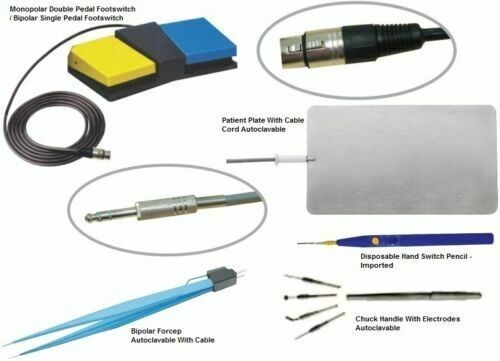 Electrosurgical Generator 400Watt Bipolar Monopolar Mode Electrosurgical Cautery
