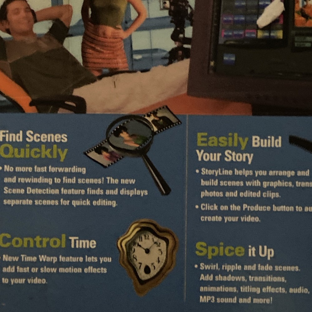 Vintage VIDEOWAVE COMMANDPOST PC & Web Video Editor Version 4.0/NEW/Unused