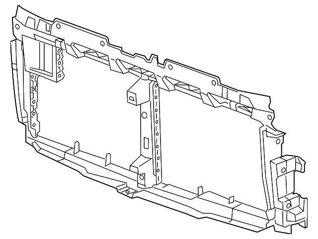 Genuine GM Front Bumper Shutter 84735803