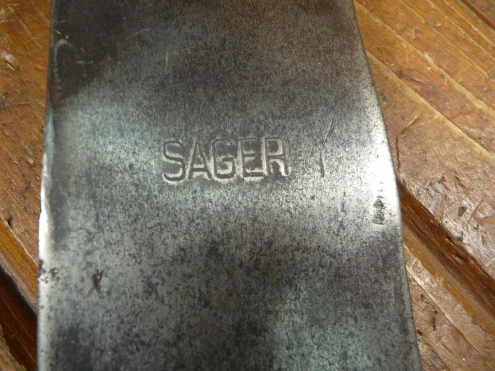 Vintage SAGER Double Bit AXE 11"