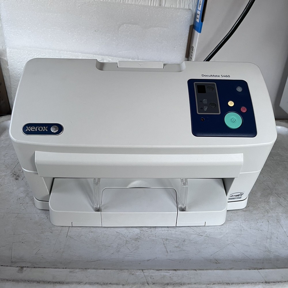 Xerox DocuMate 5460 Document Scanner USB Sold As Is