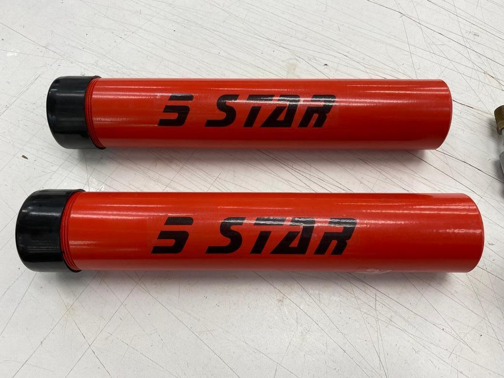 2 X 10 TON 6 INCH STROKE HYDRAULIC RAM AUTO BODY FRAME MACHINE & PULLING POSTS